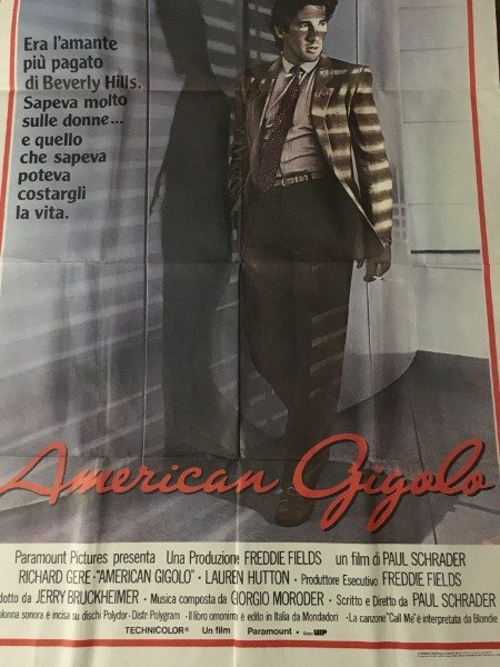 MANIFESTO CINEMA AMERICAN GIGOLO '