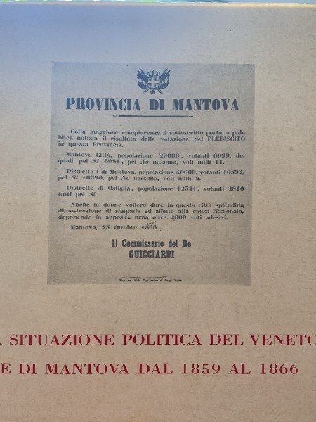 MANTOVA LA SITUAZIONE POLITICA DEL VENETO E DI MANTOVA DAL …