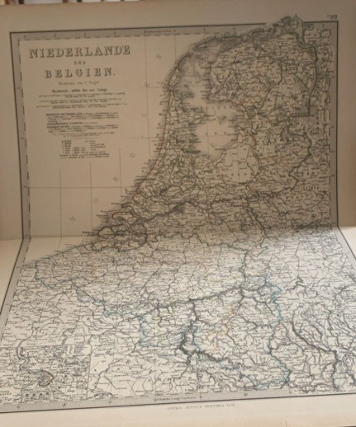 Mappa Stieler dei Paesi Bassi e del Belgio, Gotha Perthes … | Immagine Gallery 2