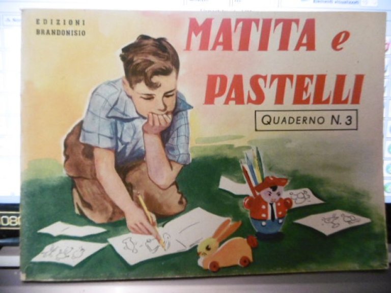 MATITA E PASTELLI N.3 EDIZIONI BRANDONISIO 1950