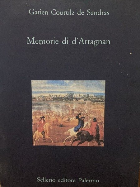 MEMORIE DI D'ARTAGNAN SELLERIO 1992 COLLANA LA DIAGONALE