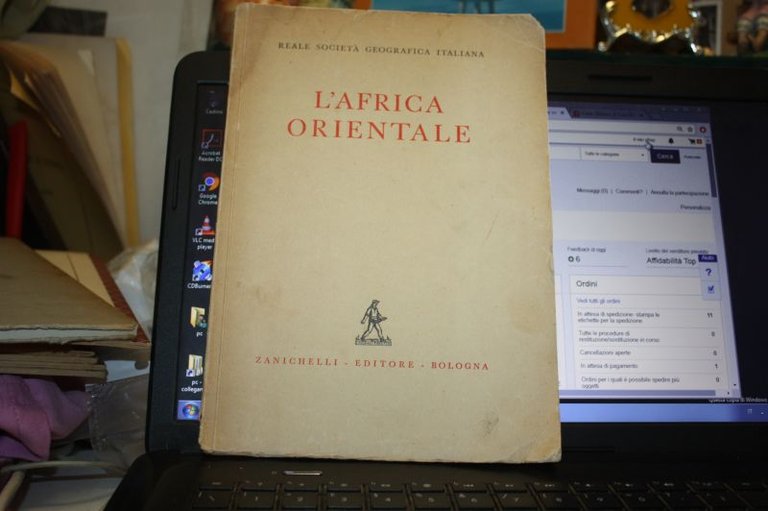 MORI ATTILIO STORIA DELLA CONOSCENZA E DELLíESPLORAZIONE DELLíAFRICA ORIENTALE. A …