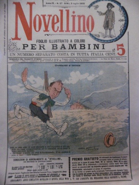 NOVELLINO N.27 CASA EDITRICE CALZONE VILLA 1902