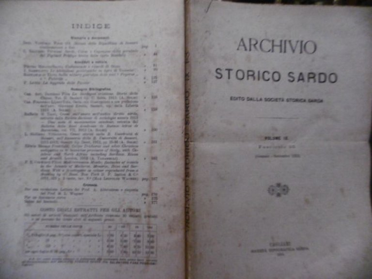 OLZAI COSTUMANZE E RICORDI ANEDOTTI E NOTIZIE ARCHIVIO STORICO SARDO …