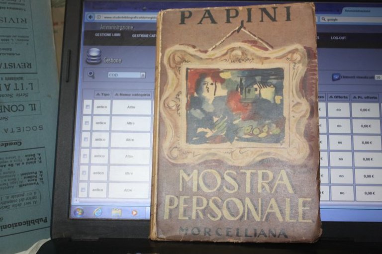 PAPINI MOSTRA PERSONALE MORCELLIANA 1941