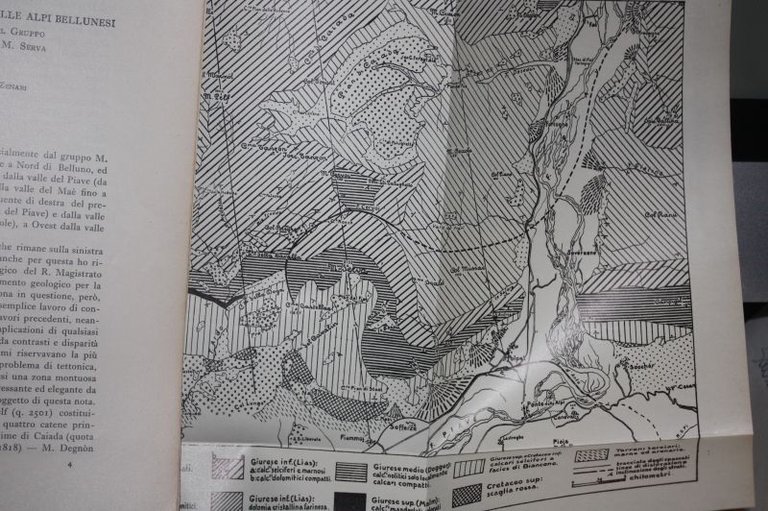 Particolarita' tettoniche nelle alpi bellunesi studio geotettonico del gruppo M.SCHIARASILVIA …