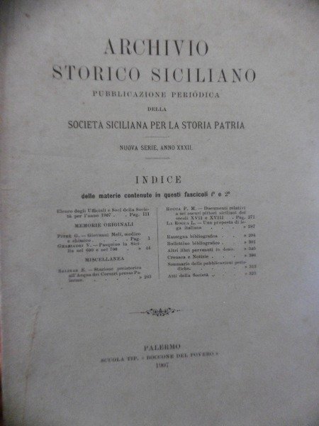 PASQUINO IN SICILIA NEL 600 E NEL 700 ARCHIVIO STORICO …