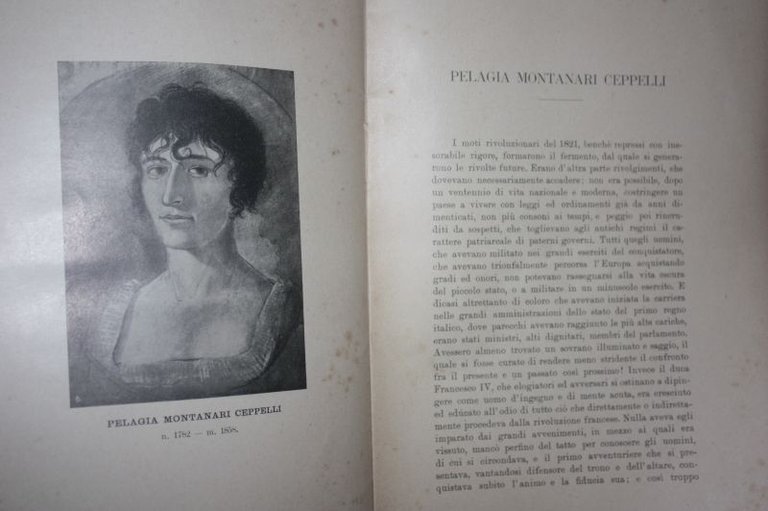 PELAGIA MONTANARI CEPPELLI DI TOMMASO SANDONNINI ARCHIVIO EMILIANO DEL RISORGIMENTO …