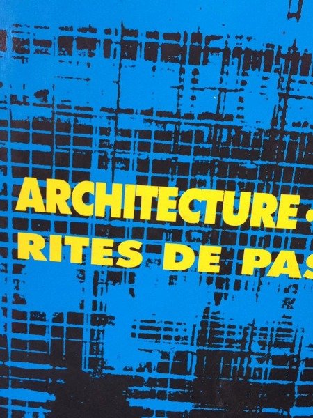 Pisani Mario Architecture studio. Rites de passage Carte Segrete/Wordsearch Publishing, …