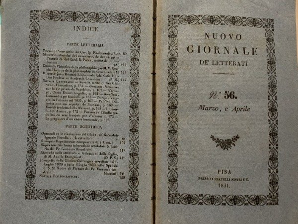 POESIE E PROSE SCELTE DEL CAV.IPPOLITO PINDEMONTE VERONA 1830 IL … | Immagine Gallery 3