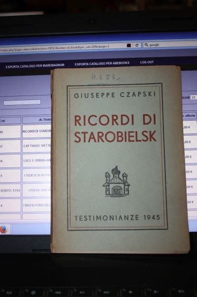 RICORDI DI STAROBIELSK TESTIMONIANZE 1945