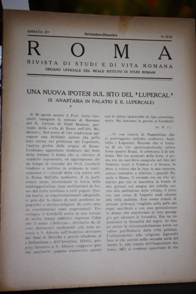 Rivista di studi e di vita ROMANA ROMA SETTEMBRE DICEMBRE …