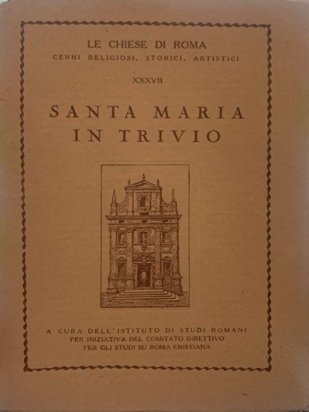 SANTA MARIA IN TRIVIO COLLANA LE CHIESE DI ROMA | Immagine principale