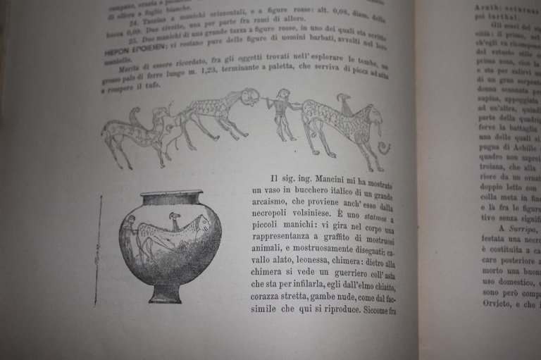 Scavi di antichita' maggio 1884 VENTIMIGLIA LAVAGNO CAVRIANA GRAGNANO TREBBIESE …