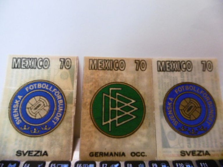 SCUDETTI MEXICO 70 CAMPIONATI MONDIALI DI CALCIO