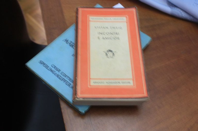 STEFAN ZWWEIG INCONTRI E AMICIZIE MONDADORI 1950