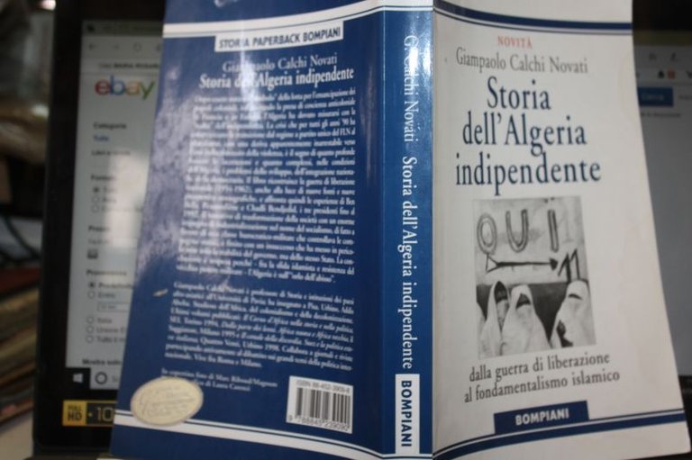 STORIA DELL'ALGERIA INDIPENDENTE GIAMPAOLO CALCHI NOVATI BOMPIANI