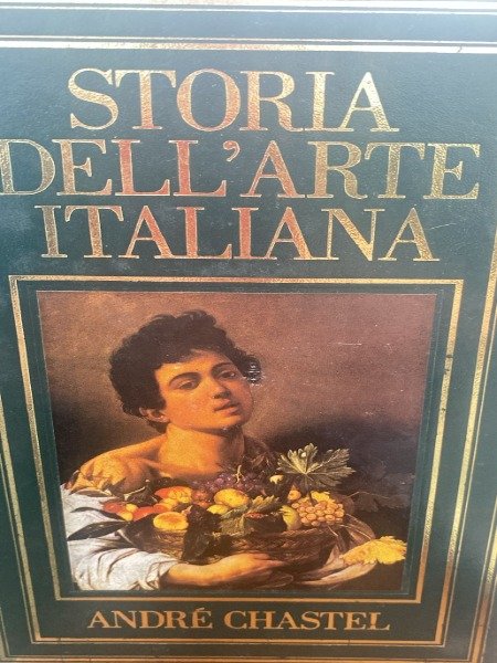 STORIA DELL'ARTE ITALIANA ANDRE' CHASTEL 1991