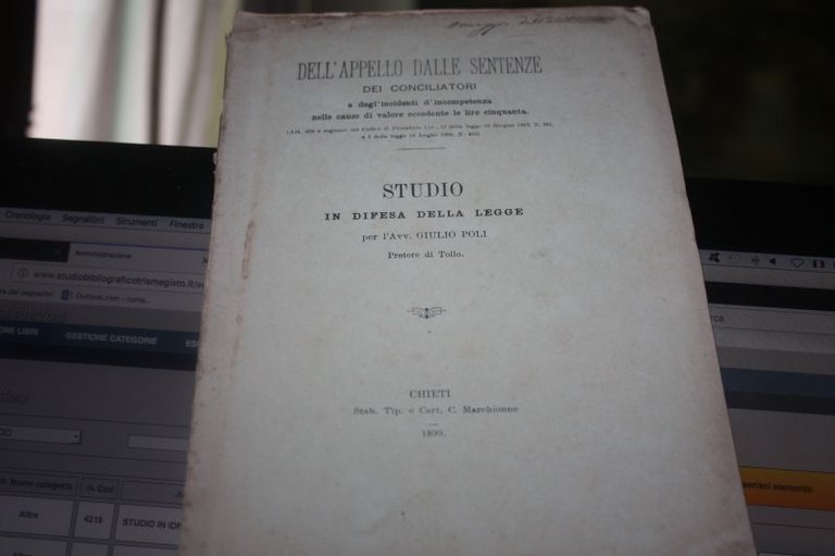 STUDIO IN IDFESA DELLA LEGGE AVV GIULIO POLI PRETORE DI …