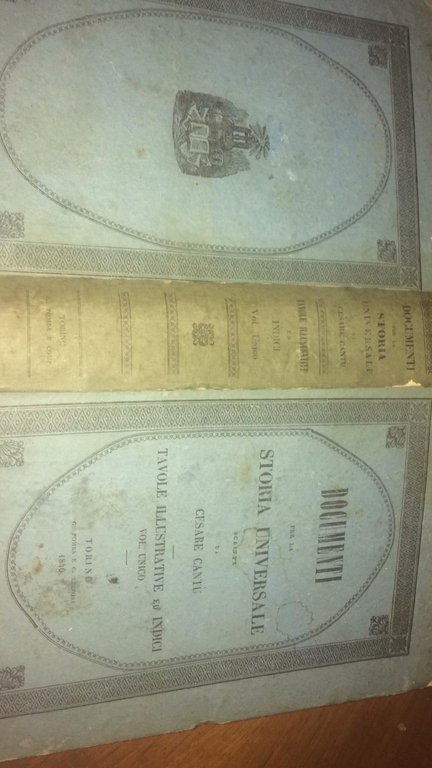 TAVOLE PER ILLUSTRAZIONE ALLA STORIA UNIVERSALE DI CESARE CANTU' 1846