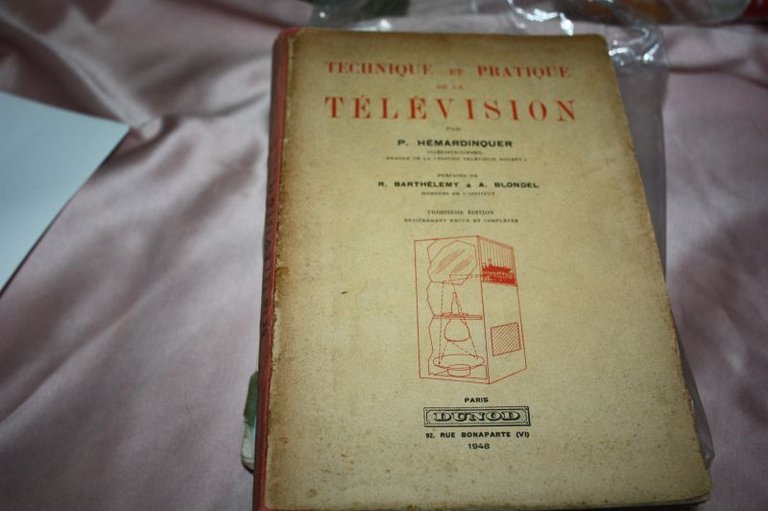 TELEVISION P.HERMARDINQUER DUNOD 1948