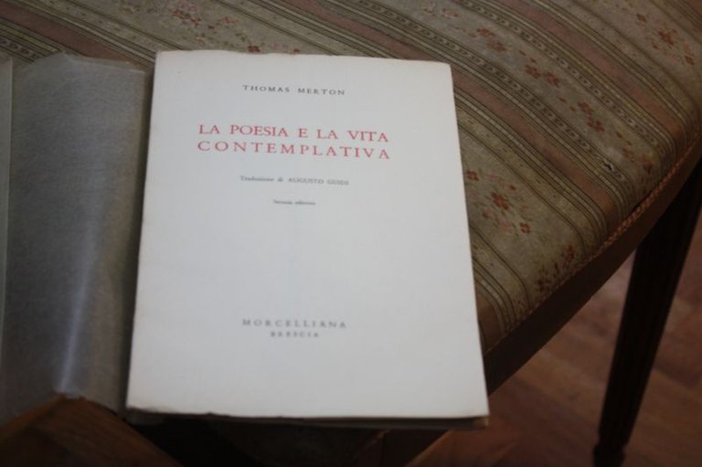 THOMAS MERTON - LA POESIA E LA VITA CONTEMPLATIVA