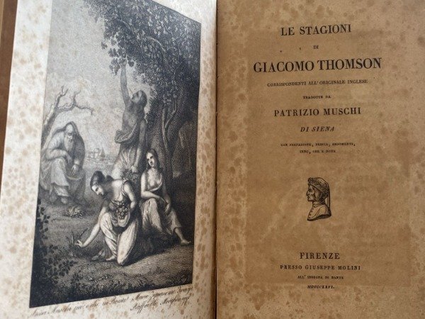 Thomson James. Le Stagioni Corrispondenti All'originale Inglese Tradotte Da Patrizio …