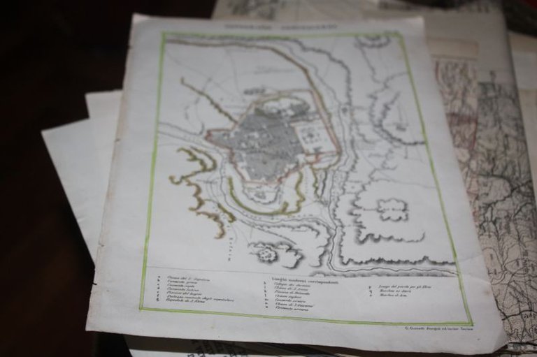 TOPOGRAFIA GERUSALEMME 1800