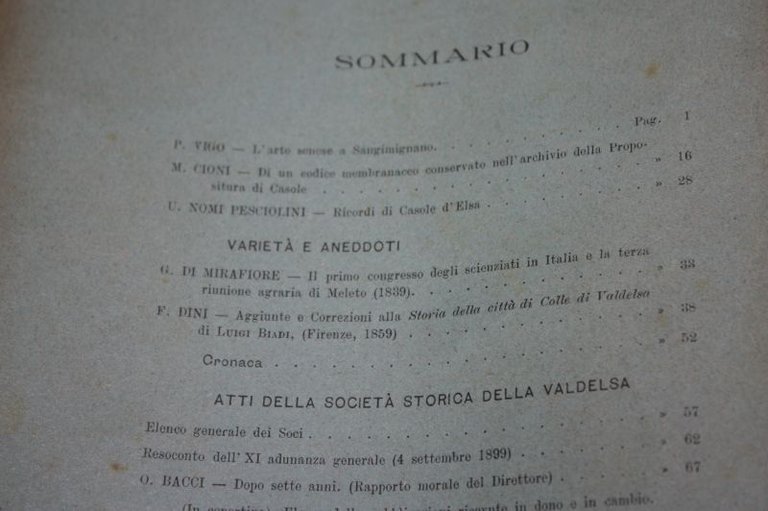 UN CODICE MEMBRANACEO CONSERVATO NELL'ARCHIVIO DELLA PROPOSITURA DI CASOLE MISCELLANEA …