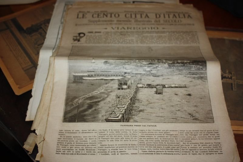 VIAREGGIO LE CENTO CITTA' D'ITALIA 1897