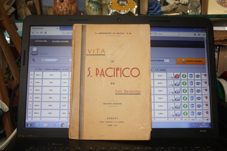 VITA DI SAN PACIFICO DA SAN SEVERINO NERETO 1939