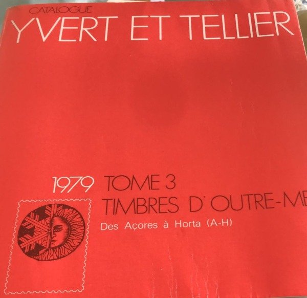 YVERT ET TELLIER 1979 TOME 3 TIMBRES D'OUTRE-MER | Immagine principale