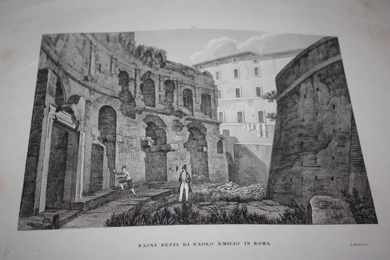 ZUCCAGNI ORLANDINI 1845 BAGNI DI PAOLO EMILIO ROMA