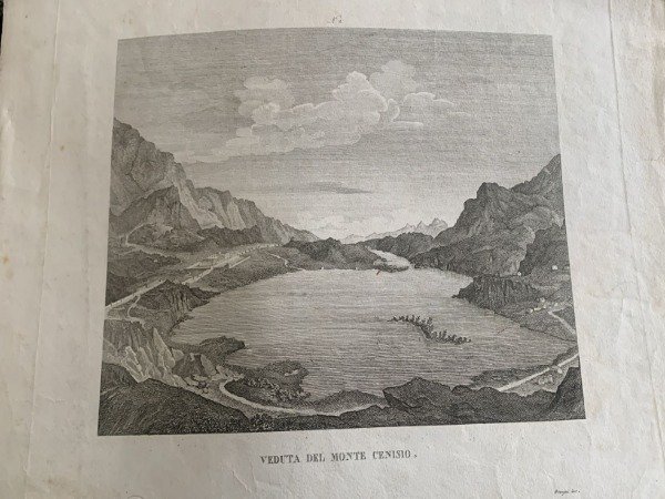 ZUCCAGNI ORLANDINI 1845 VEDUTA DEL MONTE CENISIO | Immagine principale