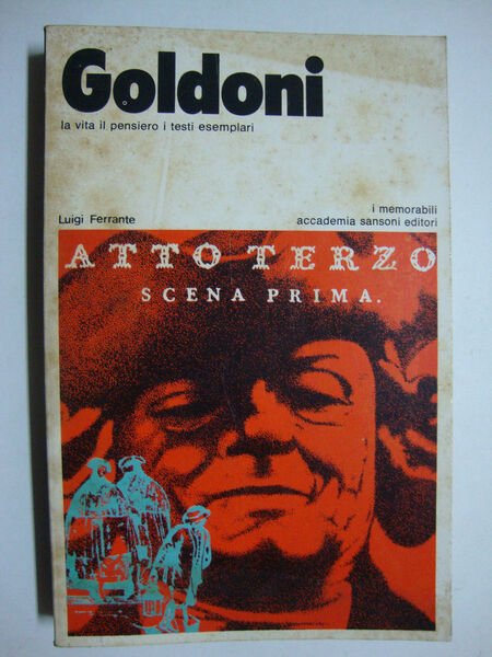 Goldoni (La vita il pensiero i testi esemplari) | Immagine principale