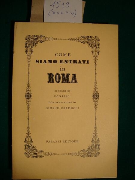 Come siamo entrati in Roma