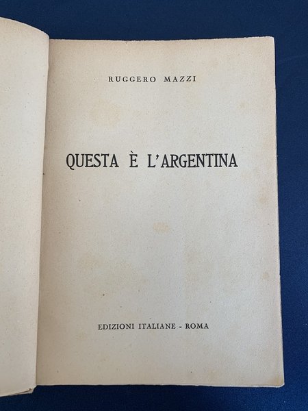 Questa è l'Argentina