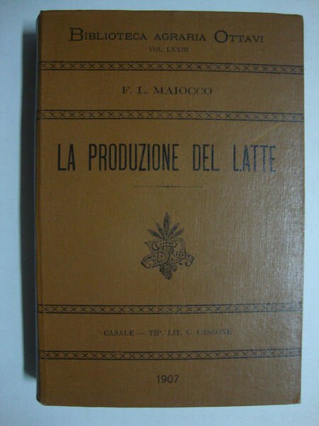 La produzione del latte