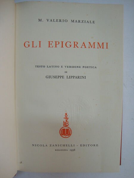 Gli Epigrammi