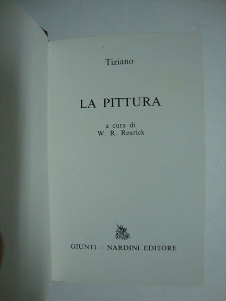 Tiziano (La pittura)