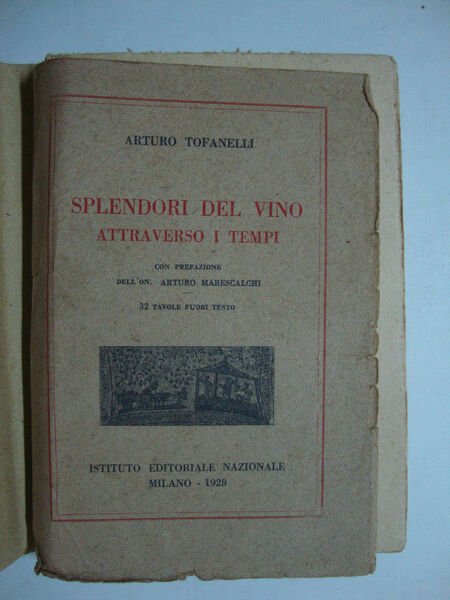 Splendori del vino attraverso i tempi