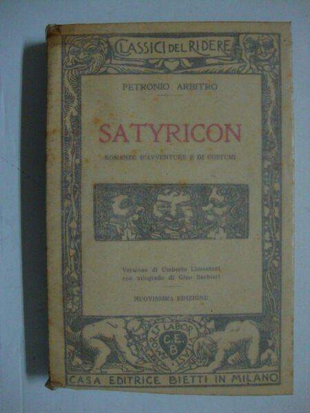 Satyricon (Romanzo d'avventure e di costumi)