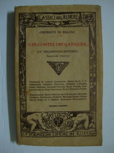 Les Contes Drolatiques (Le sollazzevoli historie)