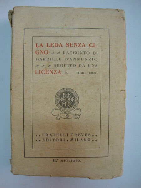 La Leda senza cigno (Racconto di Gabriele D'Annunzio, seguito da …