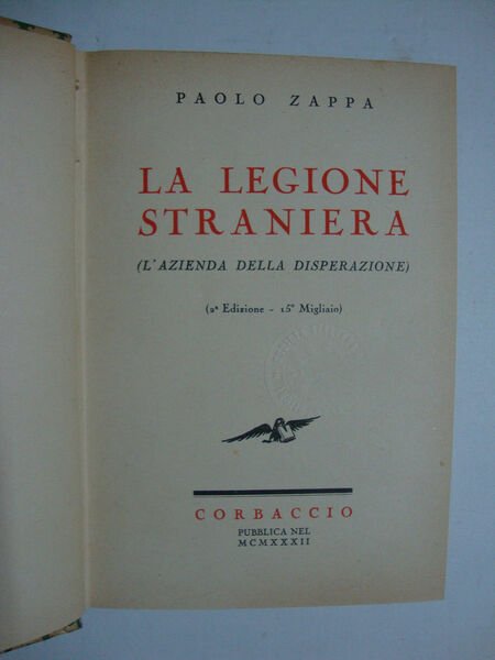 La legione straniera (L'azienda della disperazione)