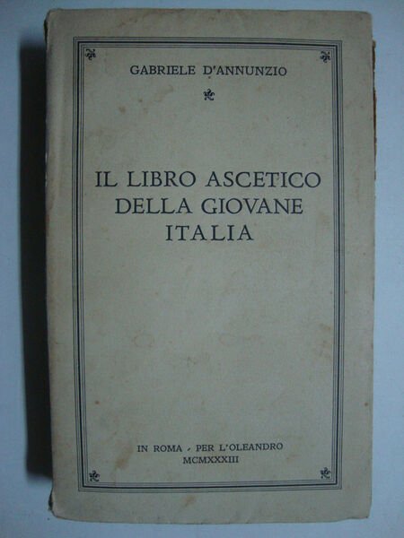 Il libro ascetico della giovane Italia