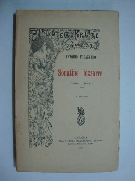 Sonatine bizzarre (Prose disperse)