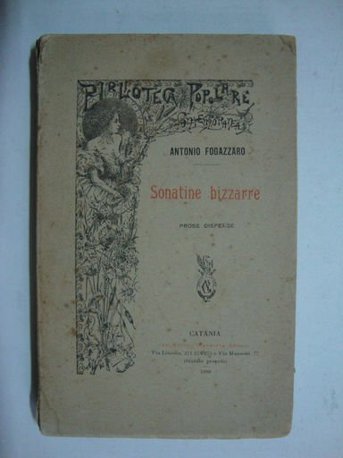 Sonatine bizzarre (Prose disperse)