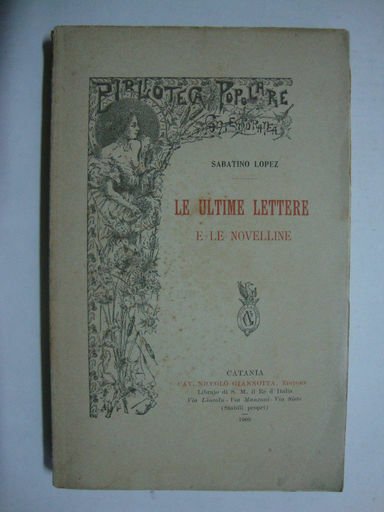 Le ultime lettere (e le novelline)