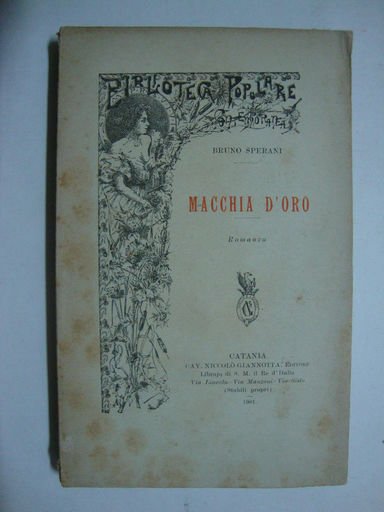 Macchia d'oro (Romanzo)